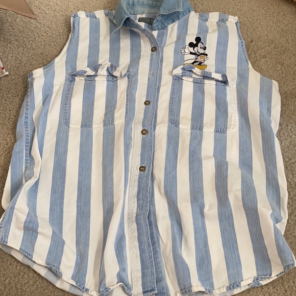 vintage deadstock mickey button up - Picture 4 of 4